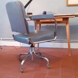 Vintage office chair, industrial decoration from the 1950s Ronéo!!