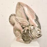 Pink marble fish 1980