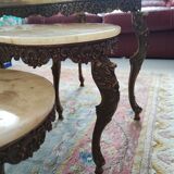 Nesting tables kidney bean