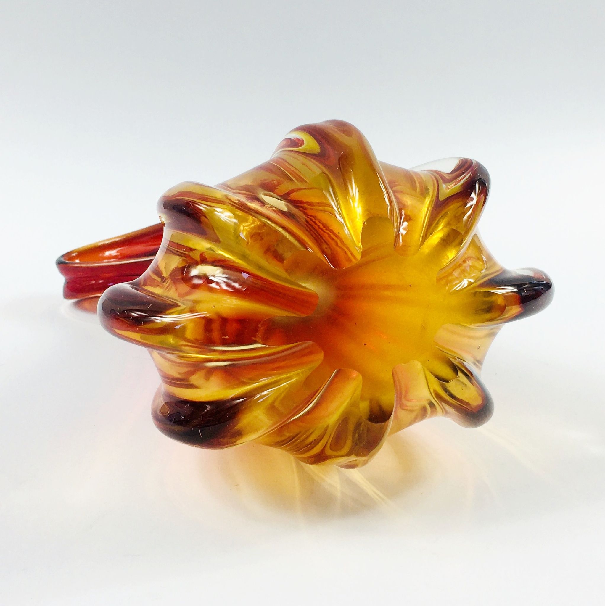 Mid-century murano art glass pitcher, italy, 1960s