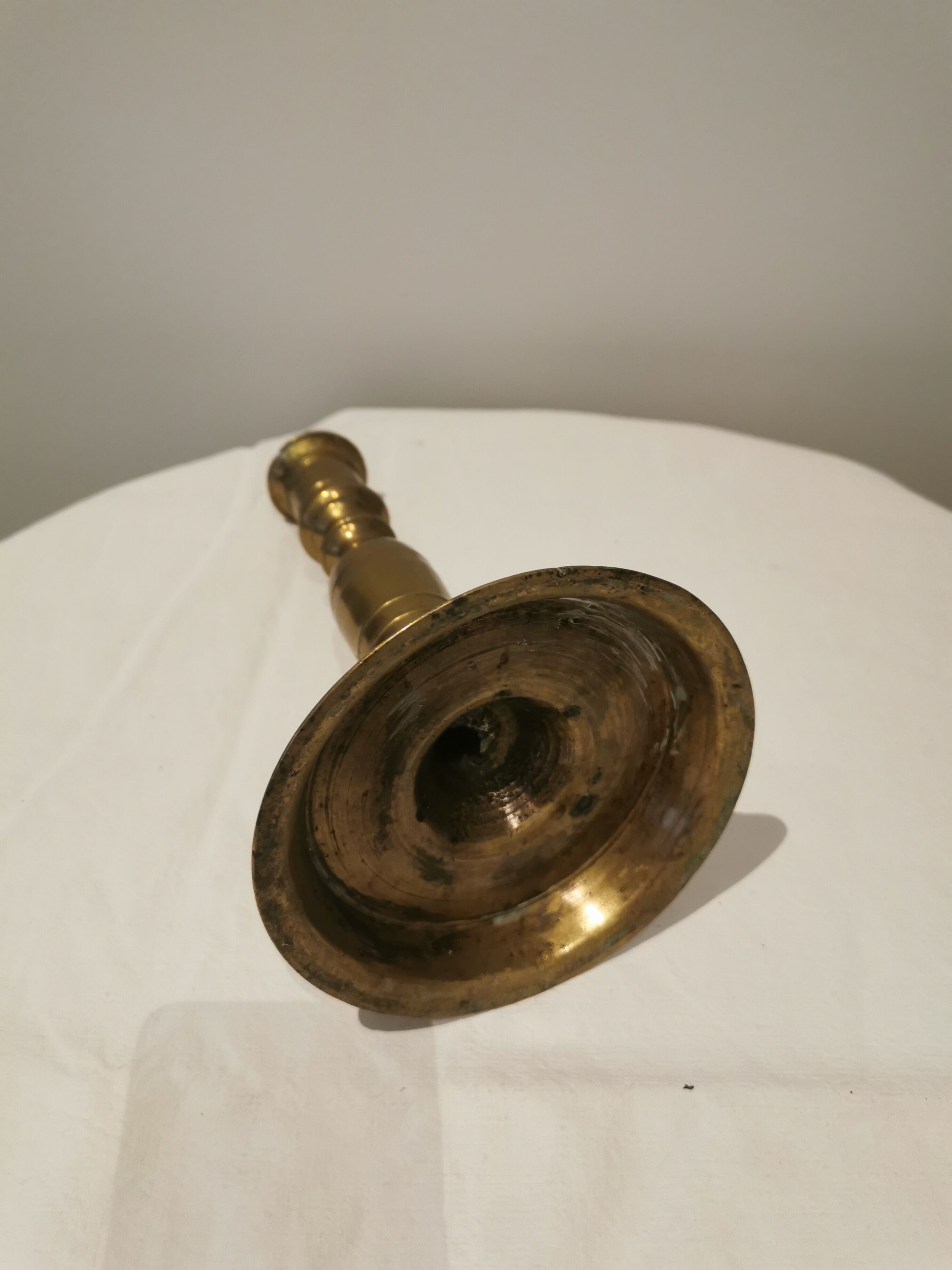 Brass candle holder