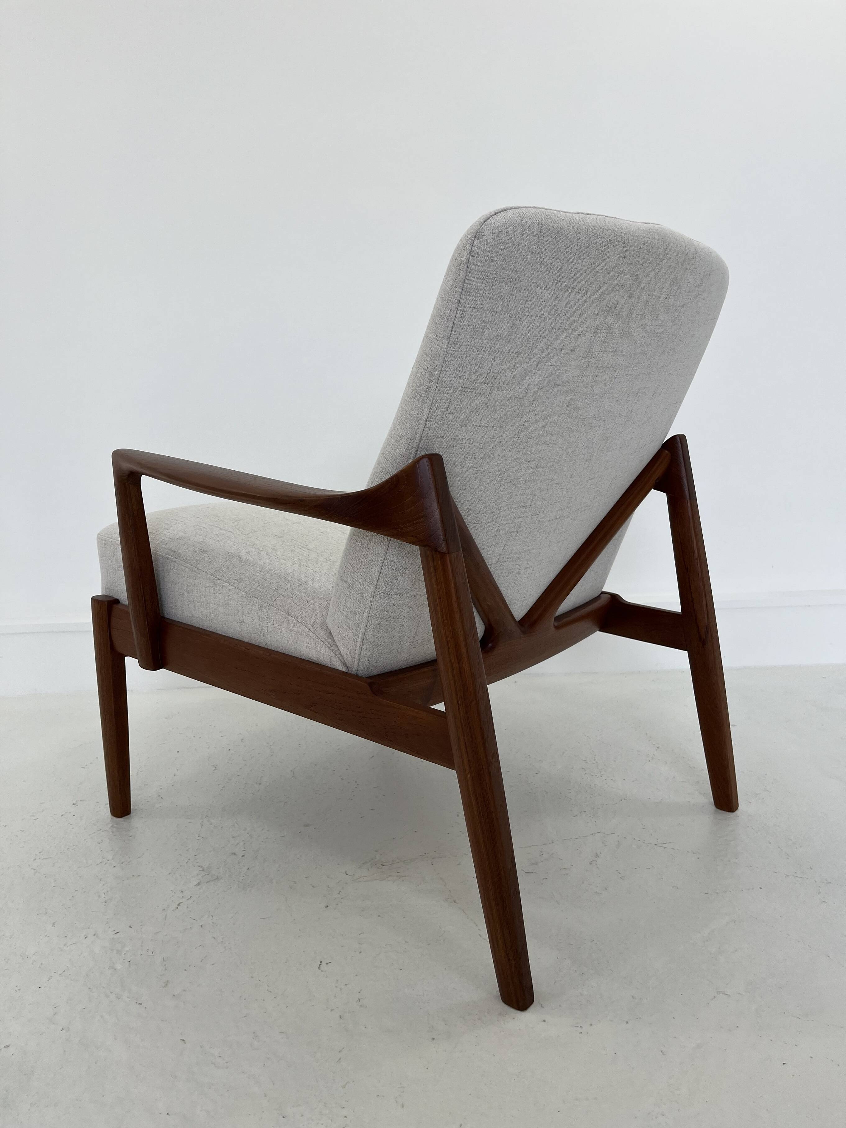 Fauteuil Fd125 par Tove & Edvard Kindt-Larsen pour France & Son, 1960