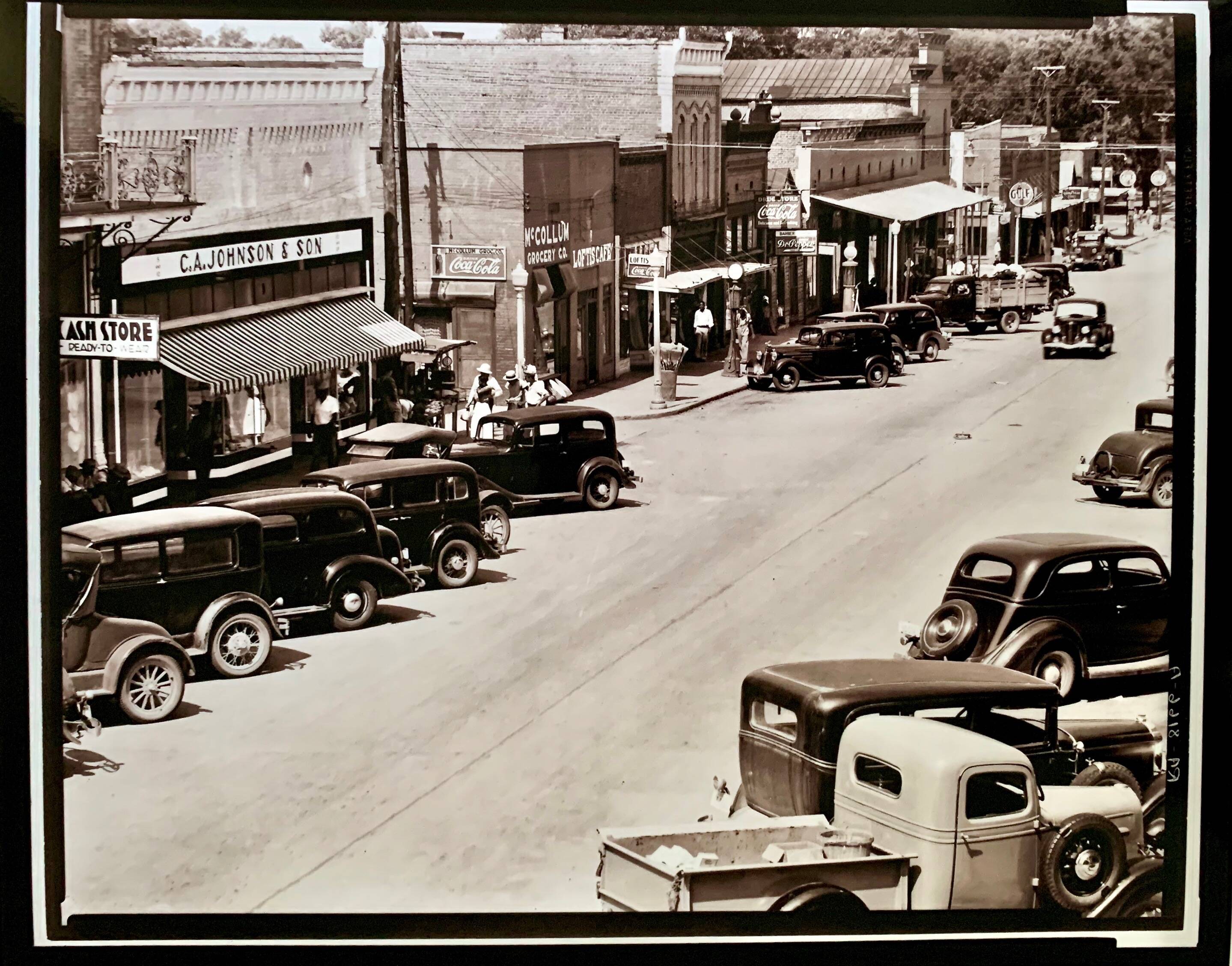 Fine Art Photography – Walker Evans Downtown Greensboro, Alabama