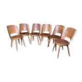 Suite de 6 chaises bistrot Baumann MONDOR