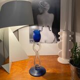 glass candlestick holder