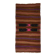 Kilim Oushak vintage striped pink and brown handmade 310 x 158 cm