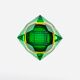 Murano bowl - Flavio Poli - Sommerso - Amber Green - Circa 1960