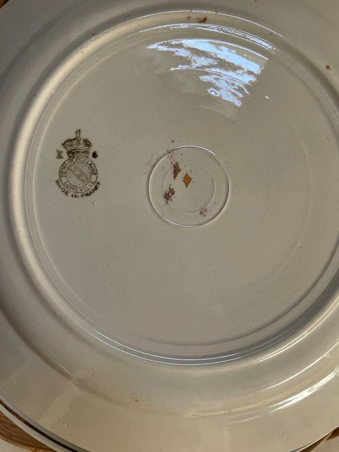 Luneville plates - set of 12
