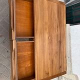 Solid elm desk Maison Regain 1980