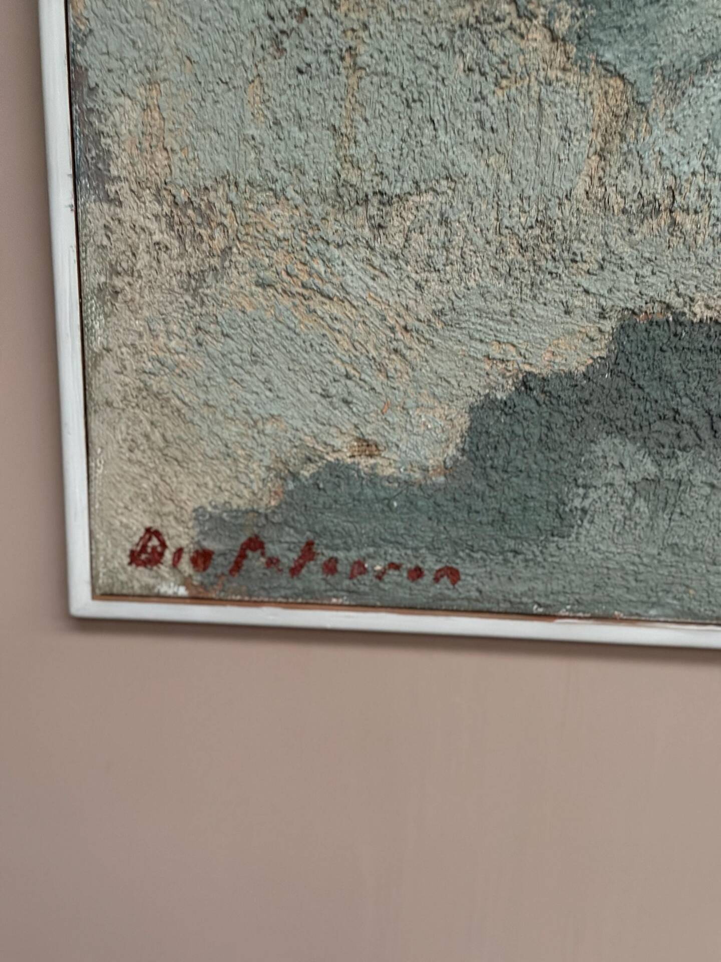 Original Swedish Oil on Canvas – “Landscape” by Birger Bia Peterson