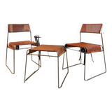 Set of Niels Jorgen Haugesen designer chairs