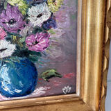 Tableau nature morte fleur