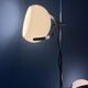 Lampadaire champignon vintage blanc Dijkstra