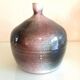 Soliflore ball vase in polychrome ceramic / 70s-80s