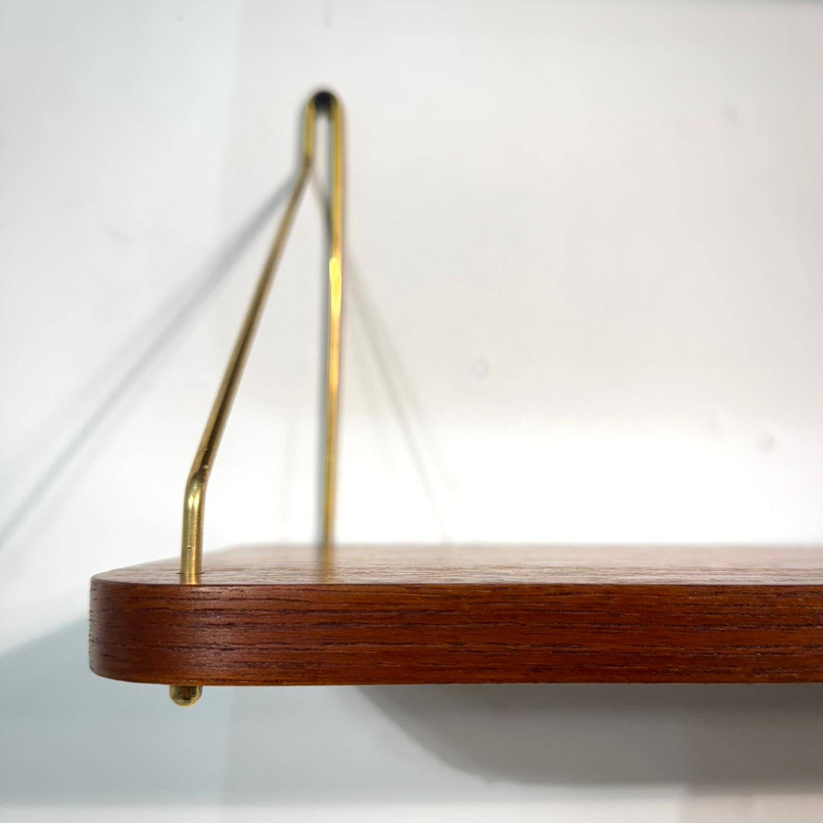Set of two floating shelves, Danmark, 1960s