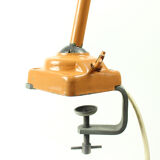 Yellow metal desk lamp 1960