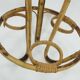 mid century PLANT STAND rack 1950s 60s bamboo rattan hawaii tiki era