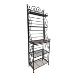 Metal floor baker style