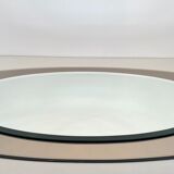 Miroir ovale de Fontana Arte, vers 1970