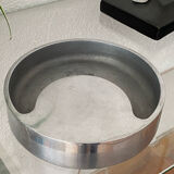 Aluminium cast iron ashtray, 1970s, Albert Leclerc