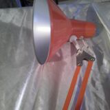 Lampe d'architecte articulé orange