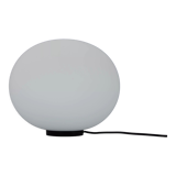 Mid-Century Glass Table Lamp, Italy, 1980s