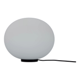 Lampe de table en verre du milieu du siècle, Italie, années 1980