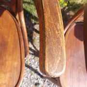 4 fauteuils Baumann en bois courbé