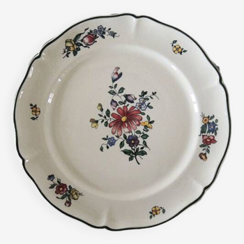 5 Anciennes Assiettes à Dessert en Faïence Villeroy & Boch – 1562 – Tulipe