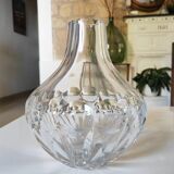 Vase en cristal taillé