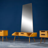 Vintage dressing table and 2 bedside tables 1960