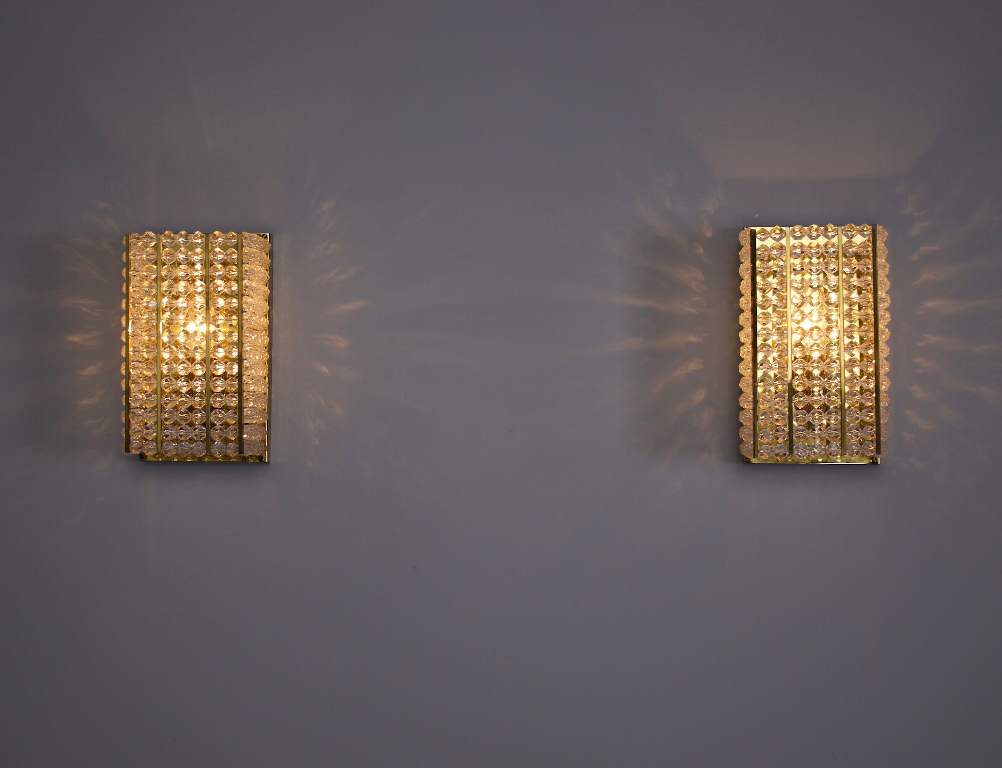 Rhinestone sconces "Bead bag"