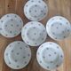Lot de 6 assiettes vintage