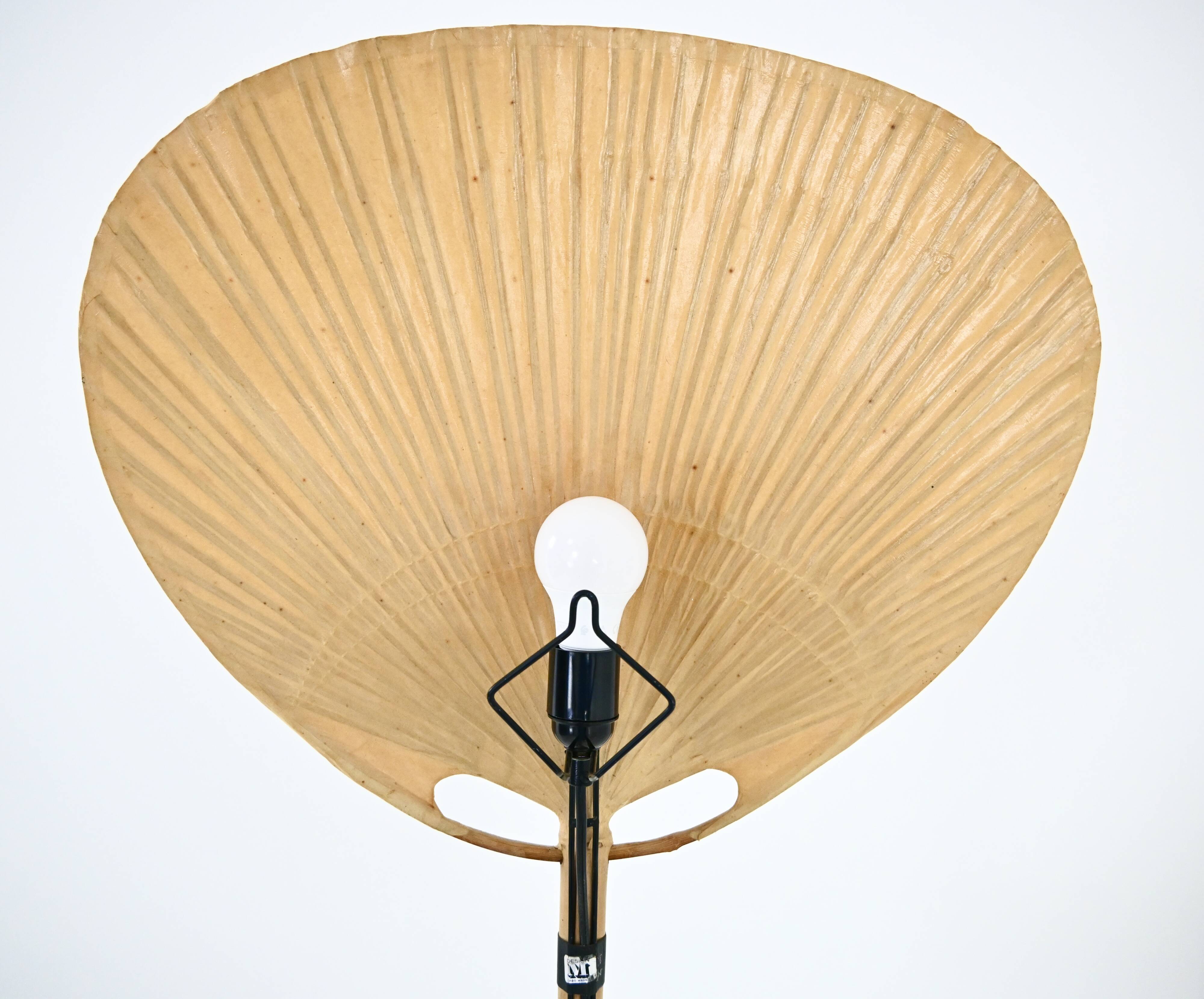 Pair of wall sconces "Uchiwa" by Ingo Maurer for M Design, years