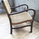 Bridge armchair Vroom and Dreesman in rope