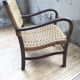Fauteuil bridge Vroom and Dreesman en corde