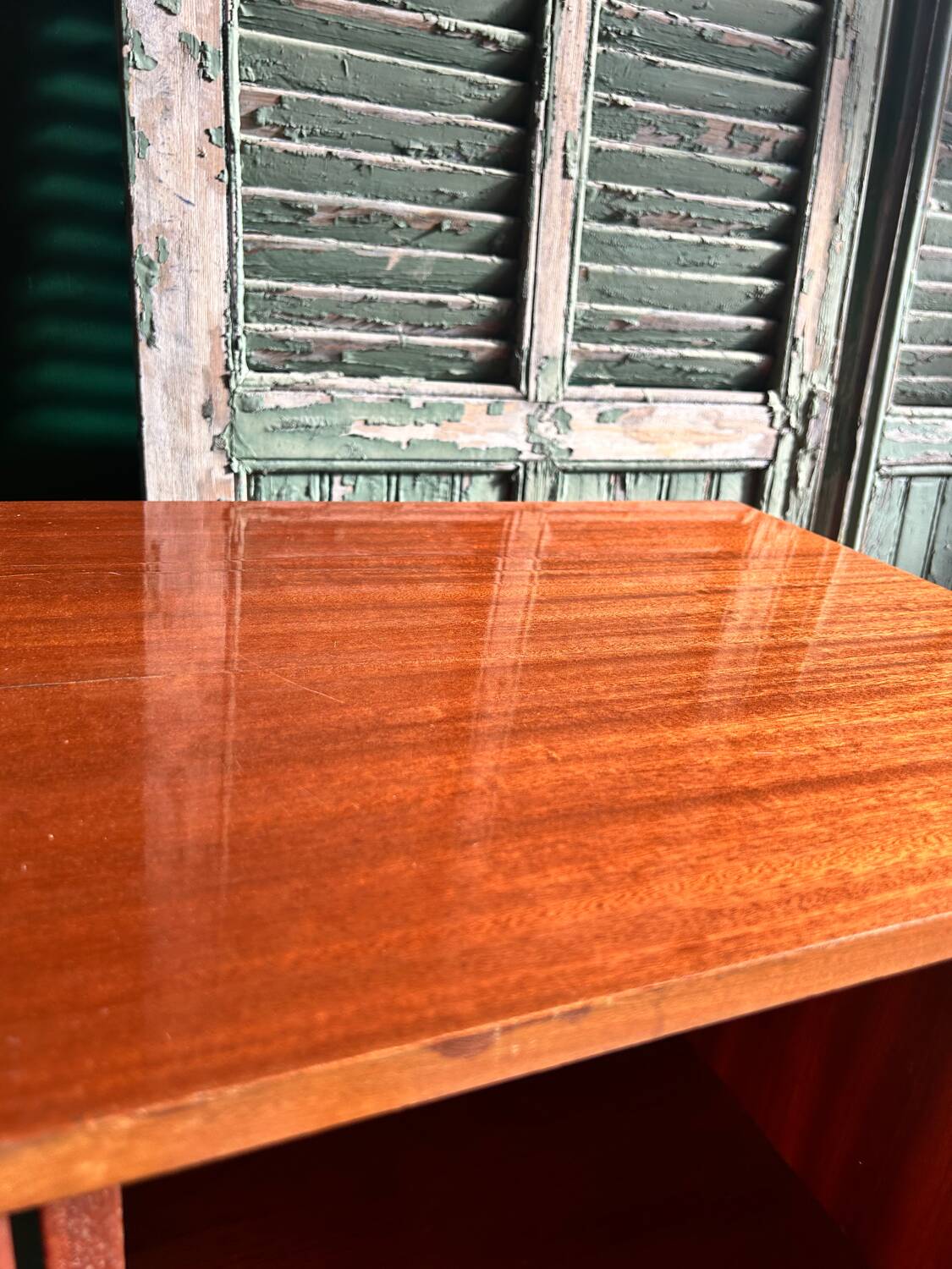 Mahogany veneer sideboard