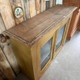 Patinated display case