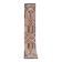 Vintage Turkish hallway rug 78x460 cm