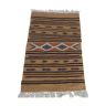 Handmade multi-coloured kilim rug in 100-65cm wool