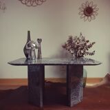 Vintage granite coffee table