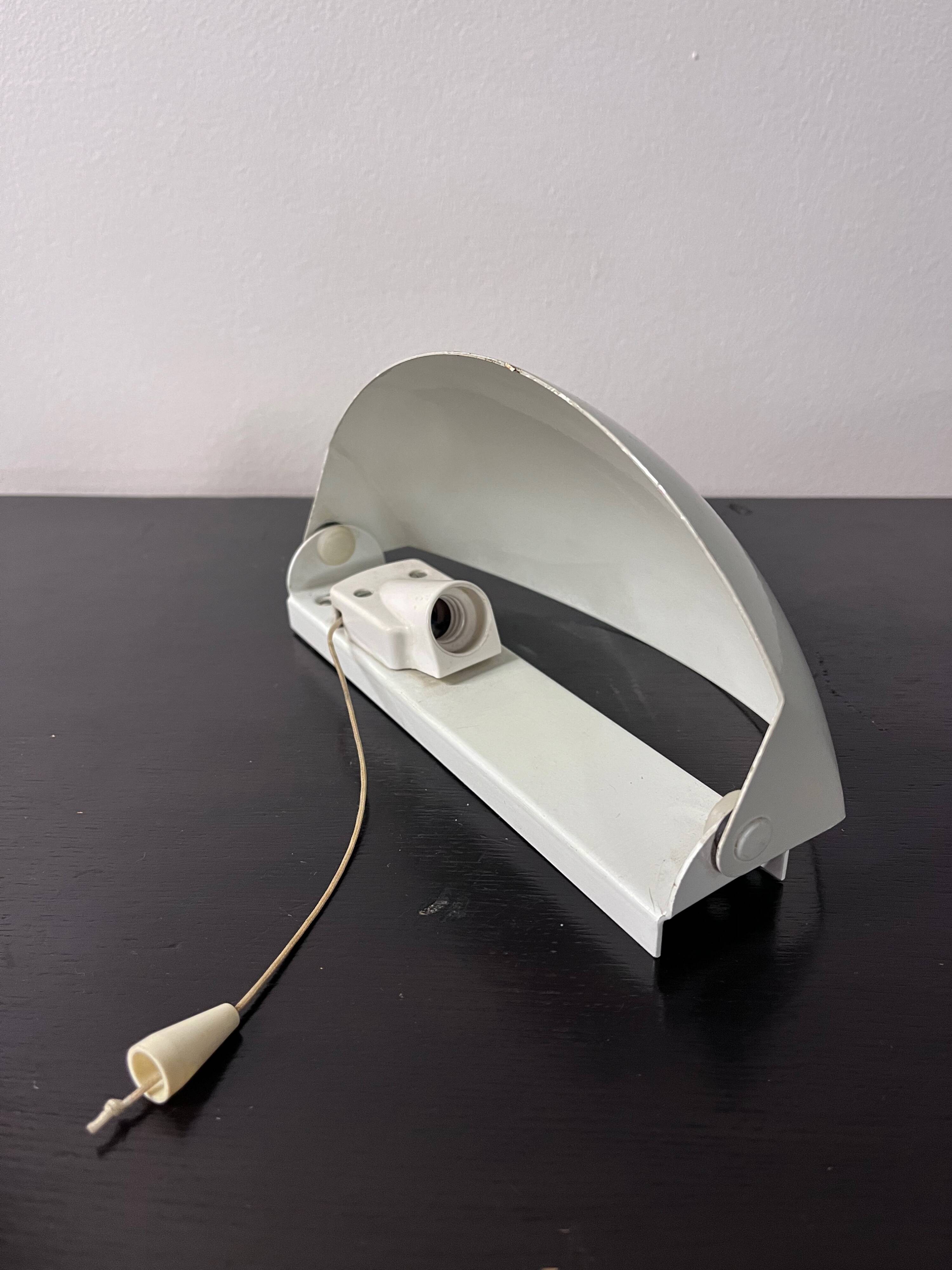 White SCE wall light, 1960s
