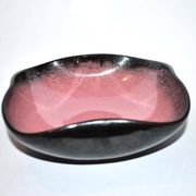 Art deco pocket cup keralux boch frères belgium - early 20th century. 19.5cm