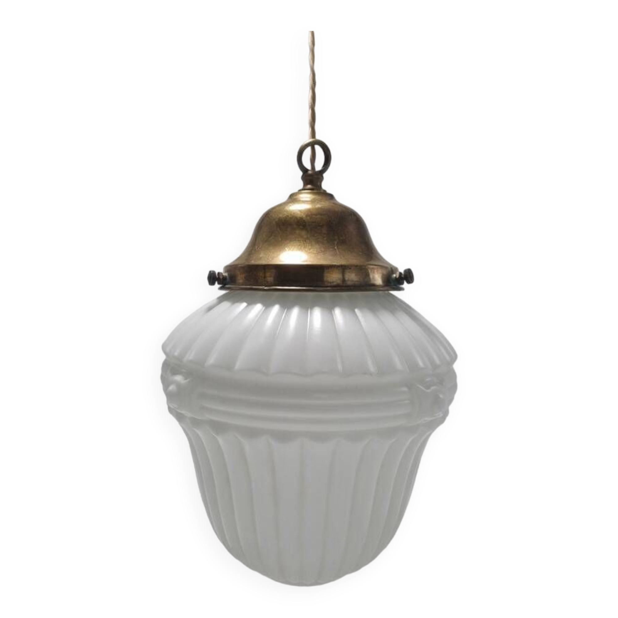 Art deco pendant light