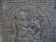 Old carved wooden panel 50s