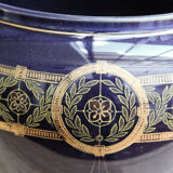 Pot cover in faience Boch Frêres Keramis