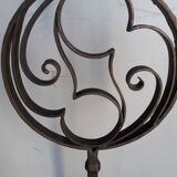 Lamppost wrought iron ep 1930/40 art deco