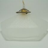 Satin glass pendant lamp