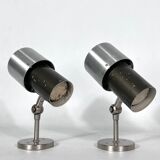 Pair of Stilnovo adjustable sconces or spotlights, Italy 1950