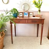 Bureau console vintage de style Louis XVI